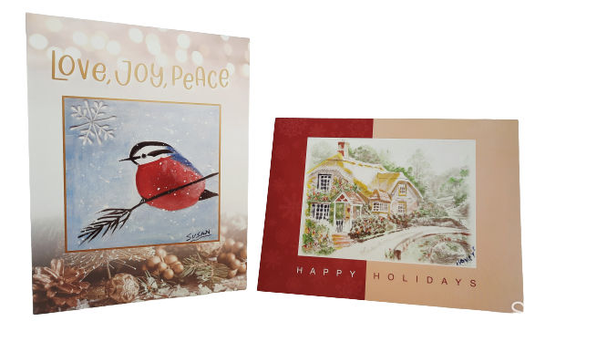 Carefirst Painted Holiday Card (2 per pack)