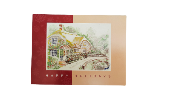 Carefirst Painted Holiday Card (2 per pack)