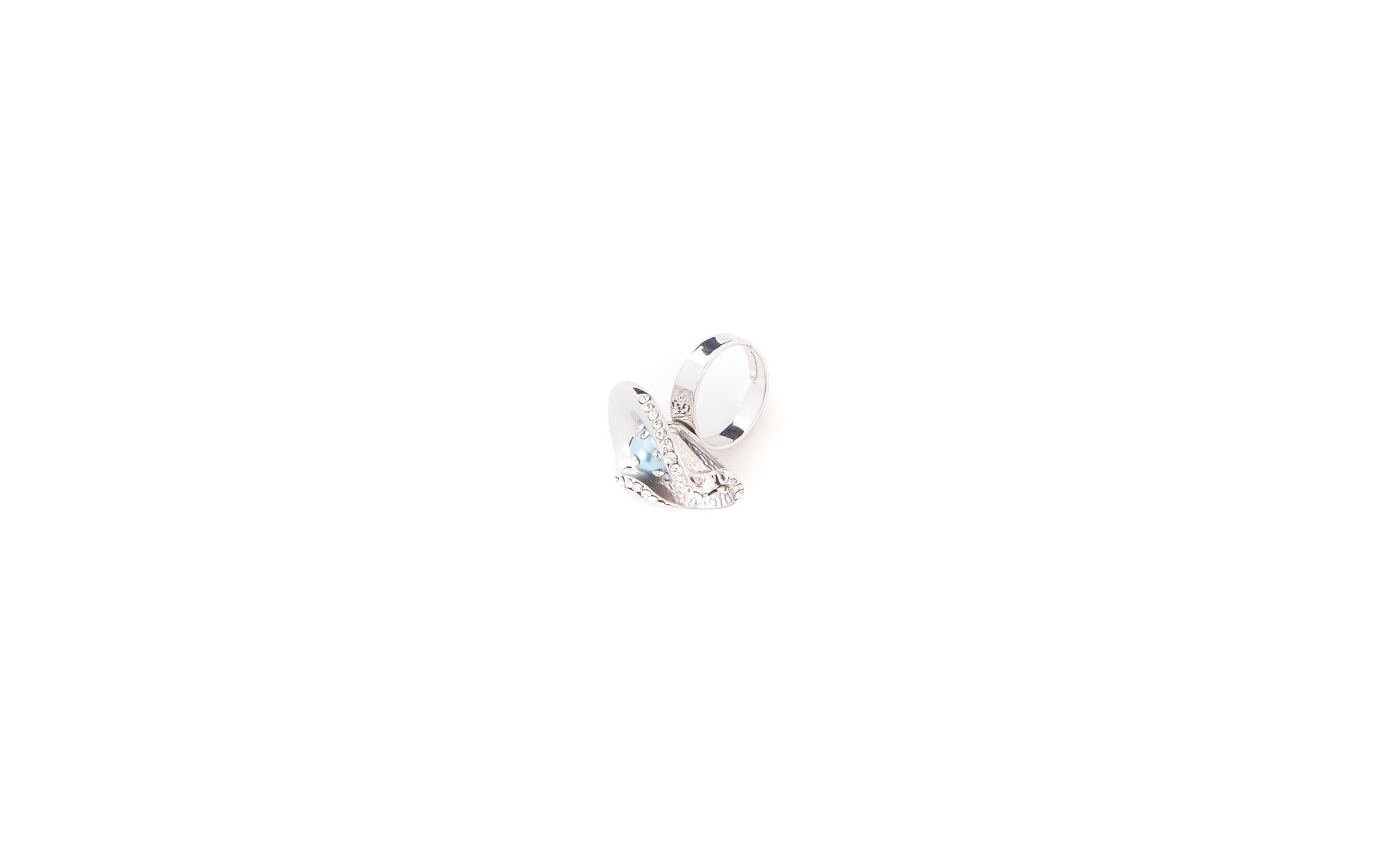Accessories - Silver Pearl Ring