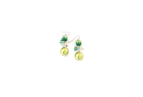 Accessories - Emerald Pearl Earrings