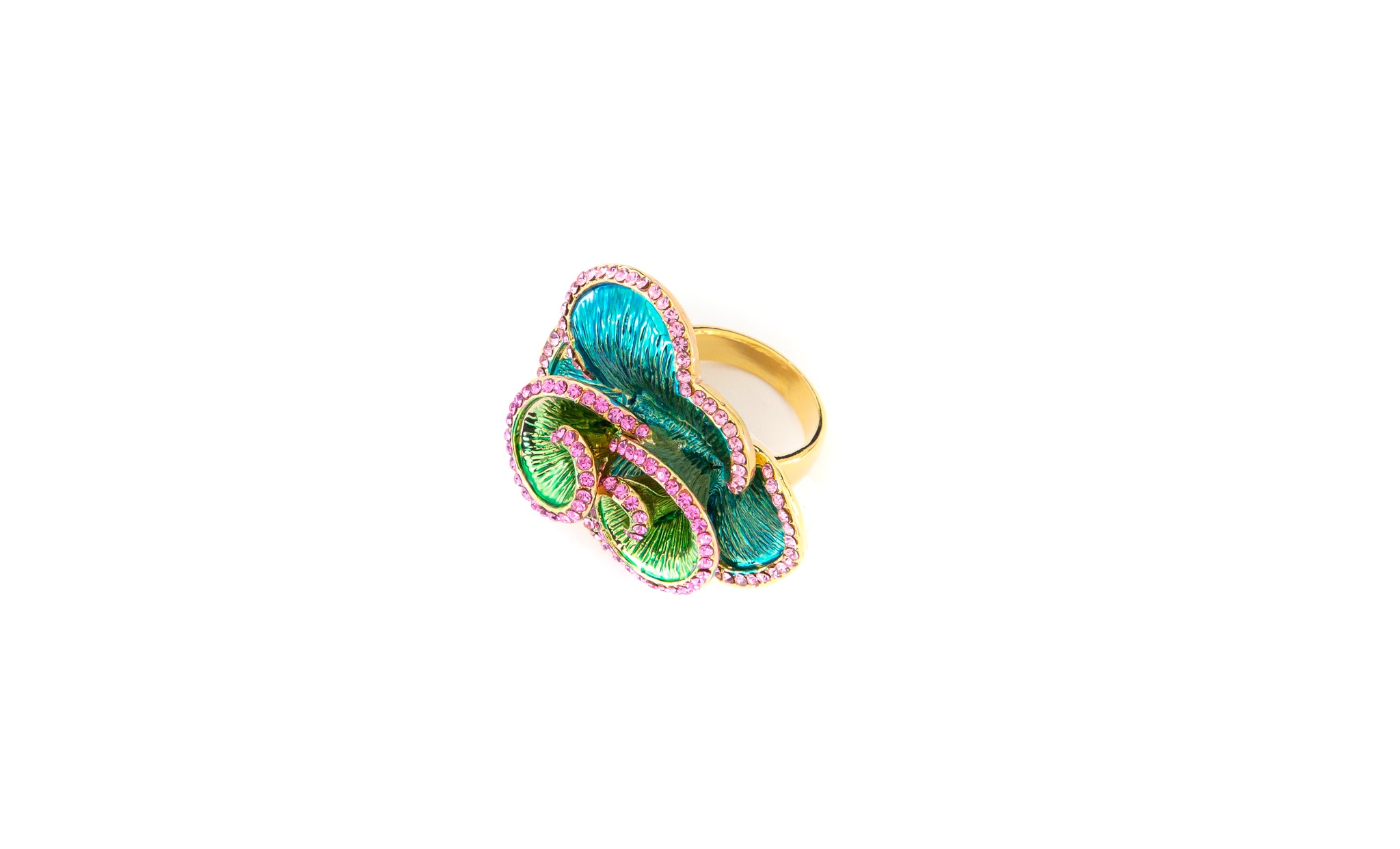 Accessories - Colourful Flower Ring