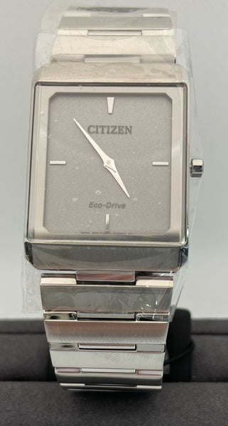 CITIZEN Ultra Thin Eco-Drive Rectangle Watch